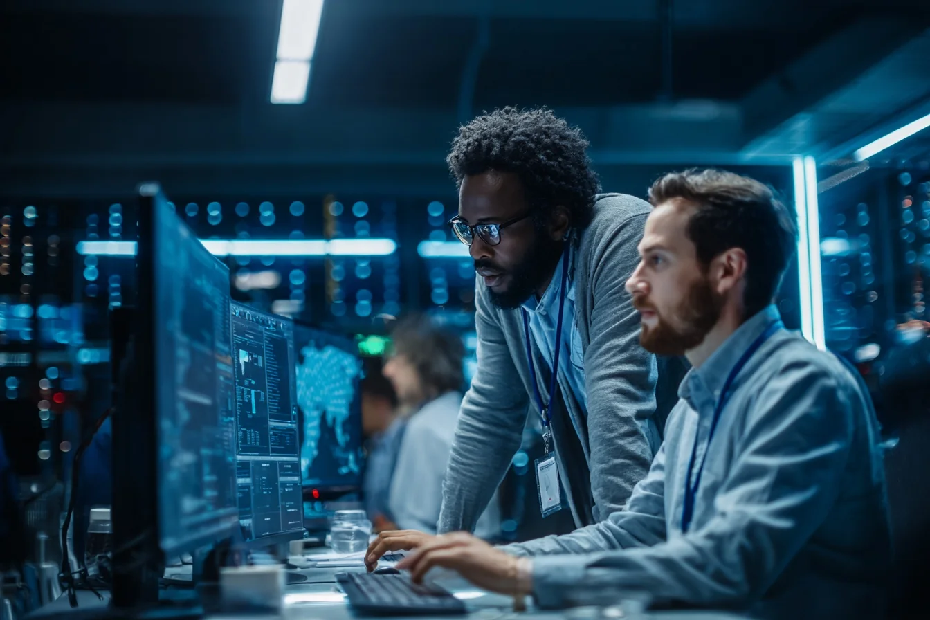 Binary Addition Calculator interface aligning bits with carry visualization, base‑2 inputs, and step‑by‑step results.