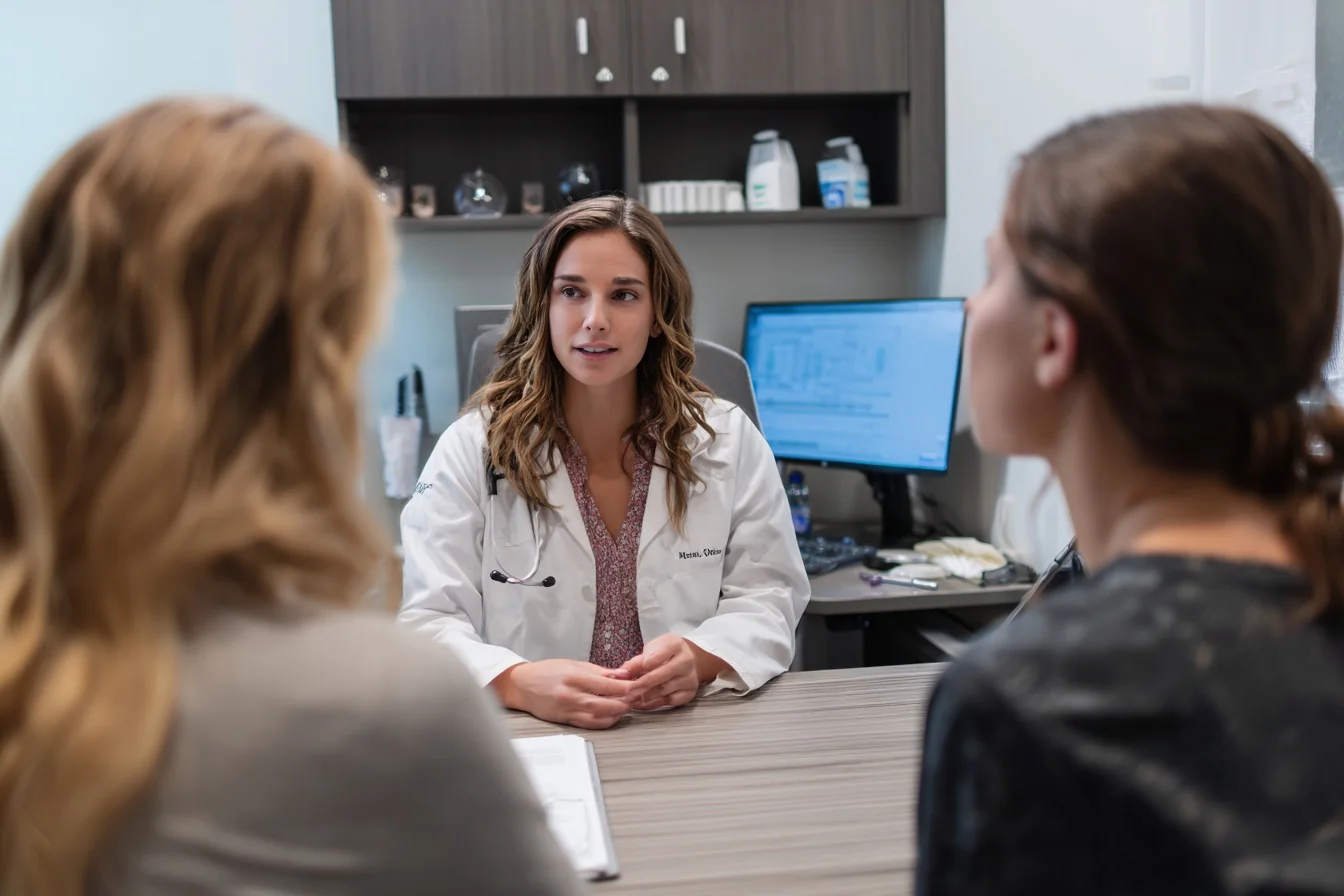 Binomial Probability Calculator interface computing P(X=k) with n, p, and k inputs, table output, and step‑by‑step binomial work.