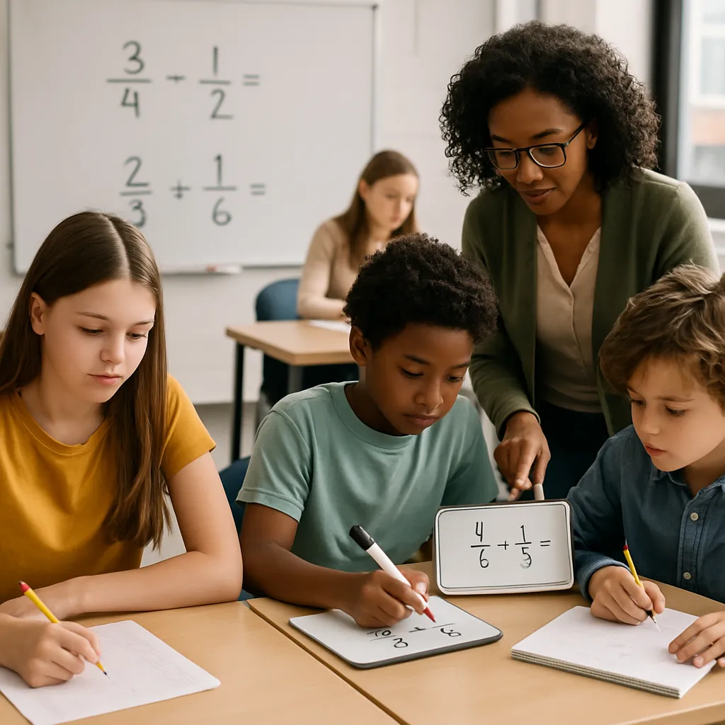 Dividing Fractions Calculator interface showing multiply by the reciprocal, common-factor simplification, and step-by-step division.