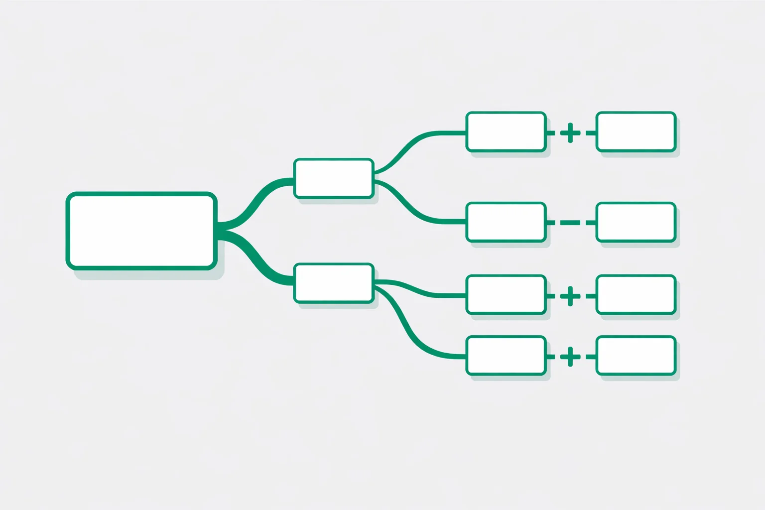 Expand Logarithms Calculator illustration: one crowded logarithm splitting into a sum and difference of simpler log terms.
