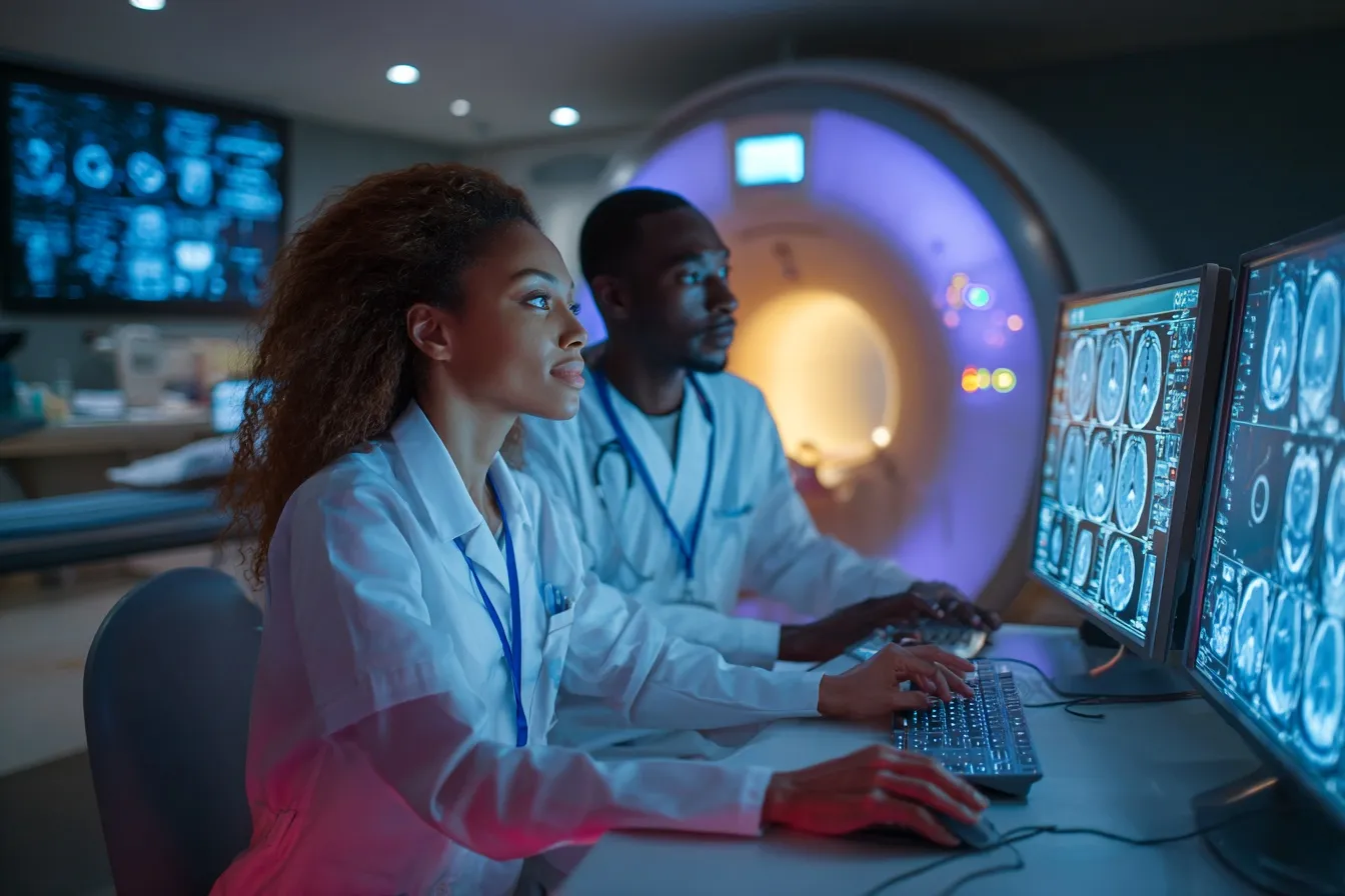 Fourier Transform Calculator interface converting f(t) ↔ F(ω) with tables and properties, plus step-by-step decomposition and examples.