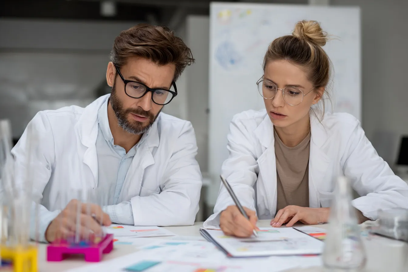 Normal Distribution Calculator with PDF/CDF curves, μ and σ controls, and shaded tail areas labeled for probability results.