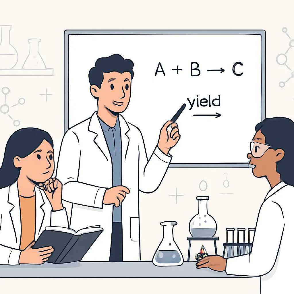 Percent Yield Calculator — compare actual vs theoretical yield, compute percent yield, and show clear step‑by‑step work.