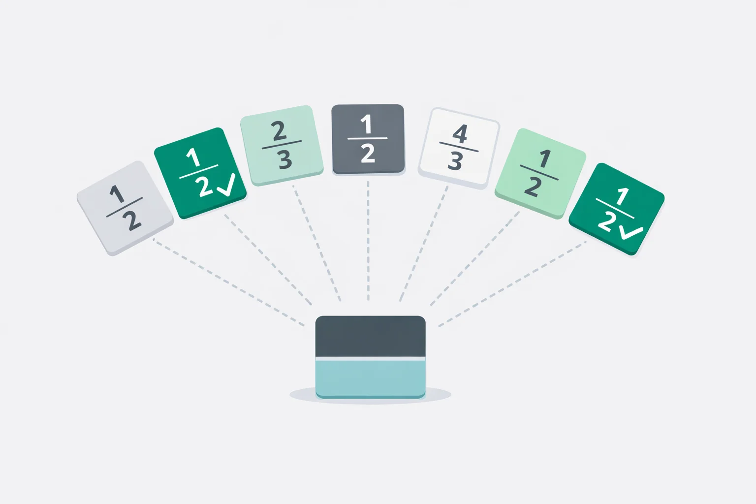 Rational Root Theorem Calculator listing possible p/q fraction candidates with confirmed rational zeros highlighted in green.