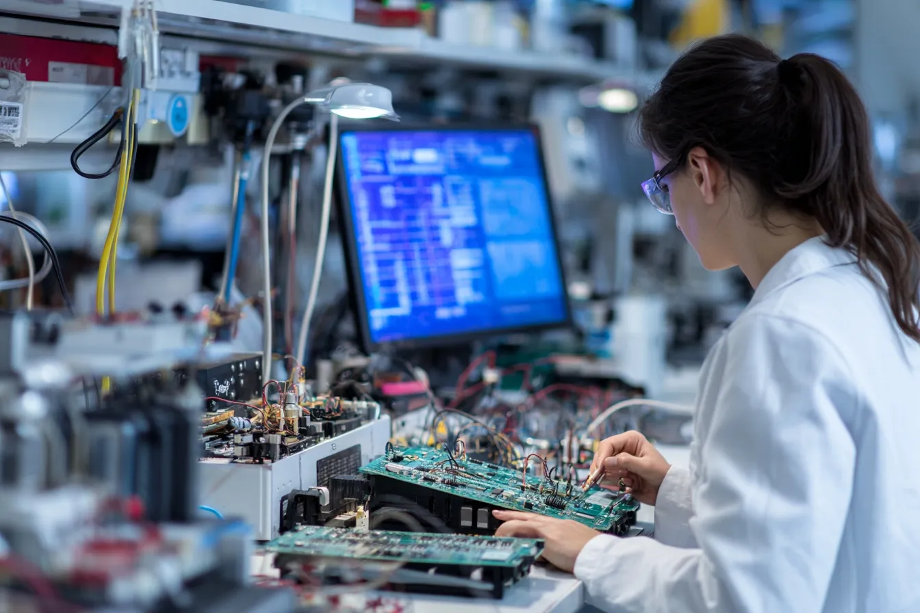 RC Circuit Calculator highlighting time constant τ=RC and charge/discharge curves, with inputs for R, C, and clear results.